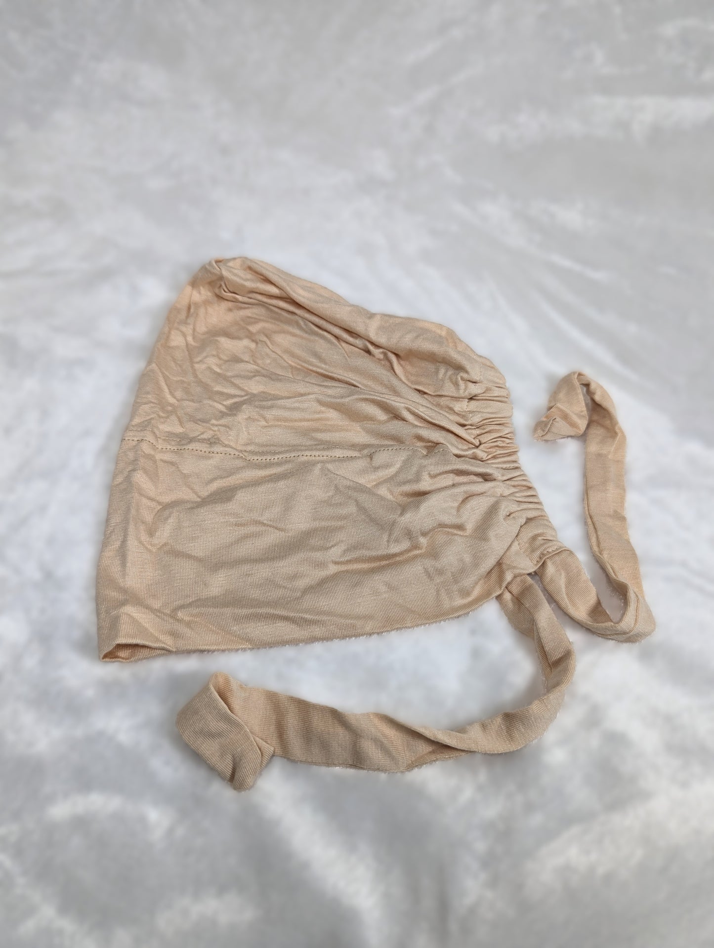 Inner Cap Tie Back -- Beige