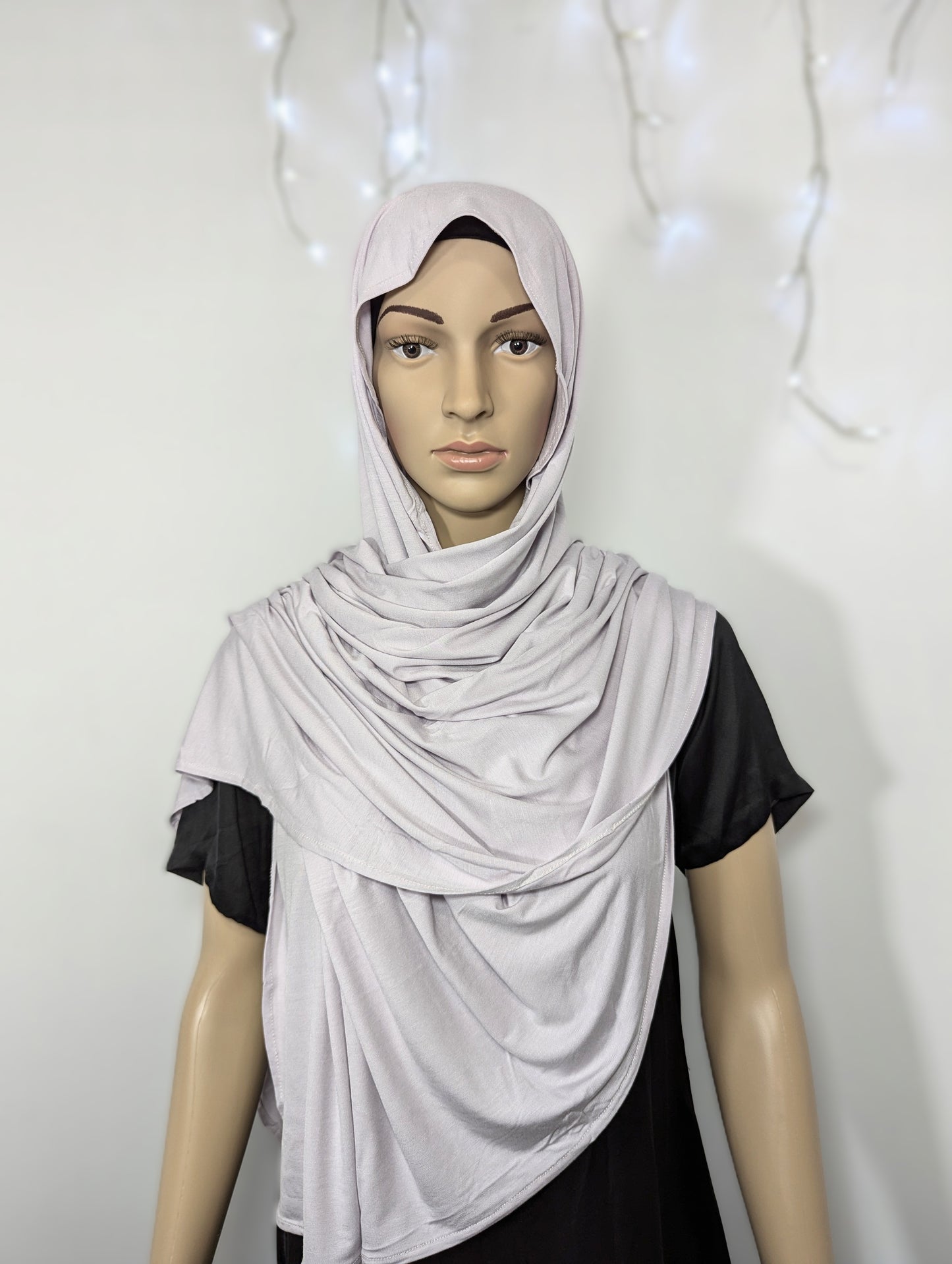 Plain Jersey Scarf -- Lavender
