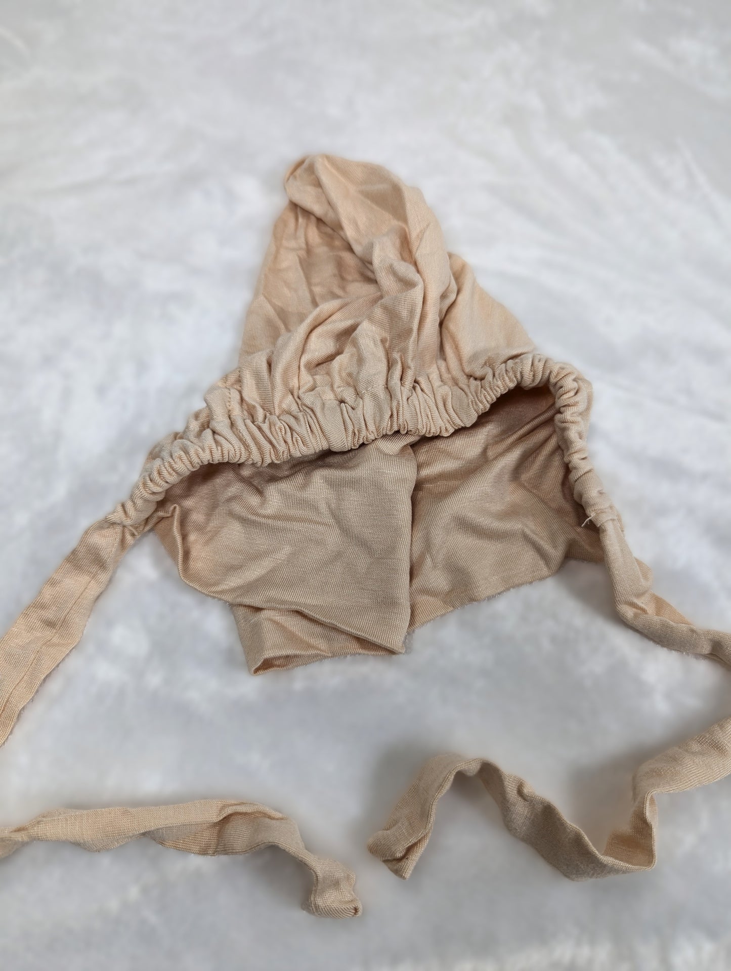 Inner Cap Tie Back -- Beige