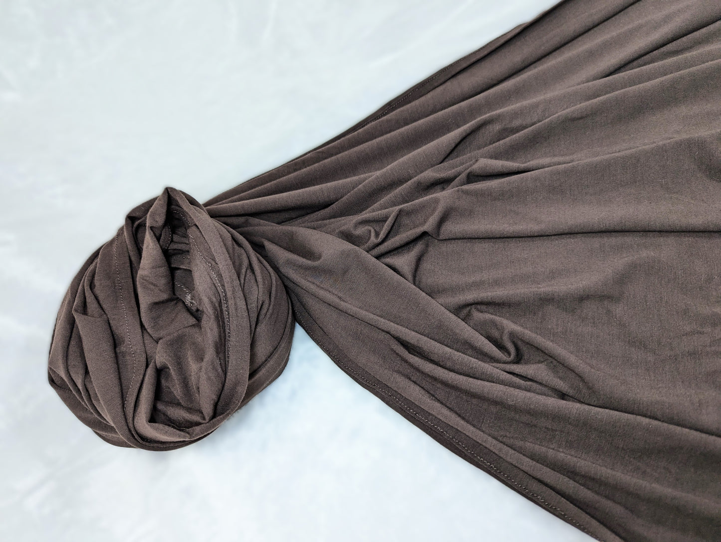Plain Jersey Scarf -- Espresso