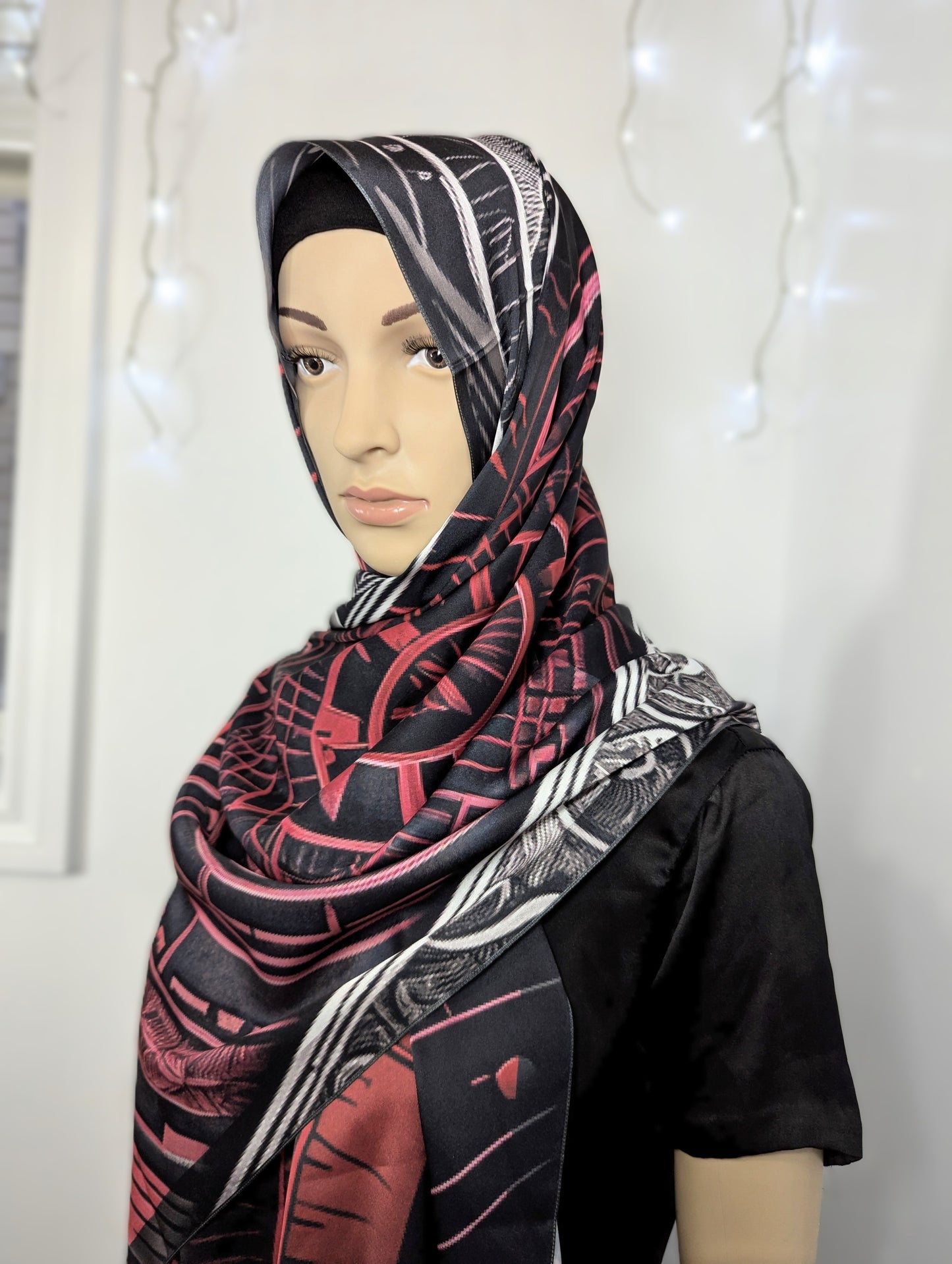 Scarf .01 Pixeled Pattern