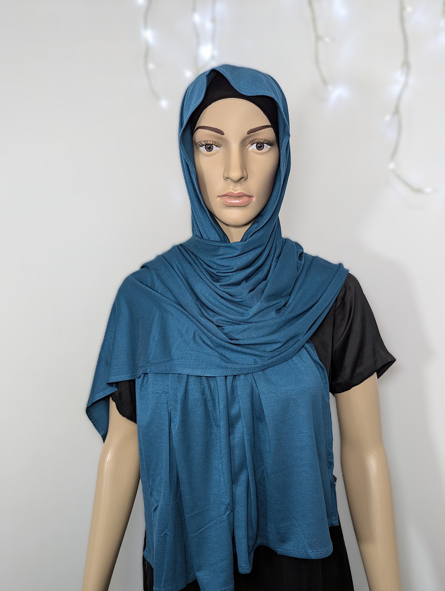 Plain Jersey Scarf -- Zinc