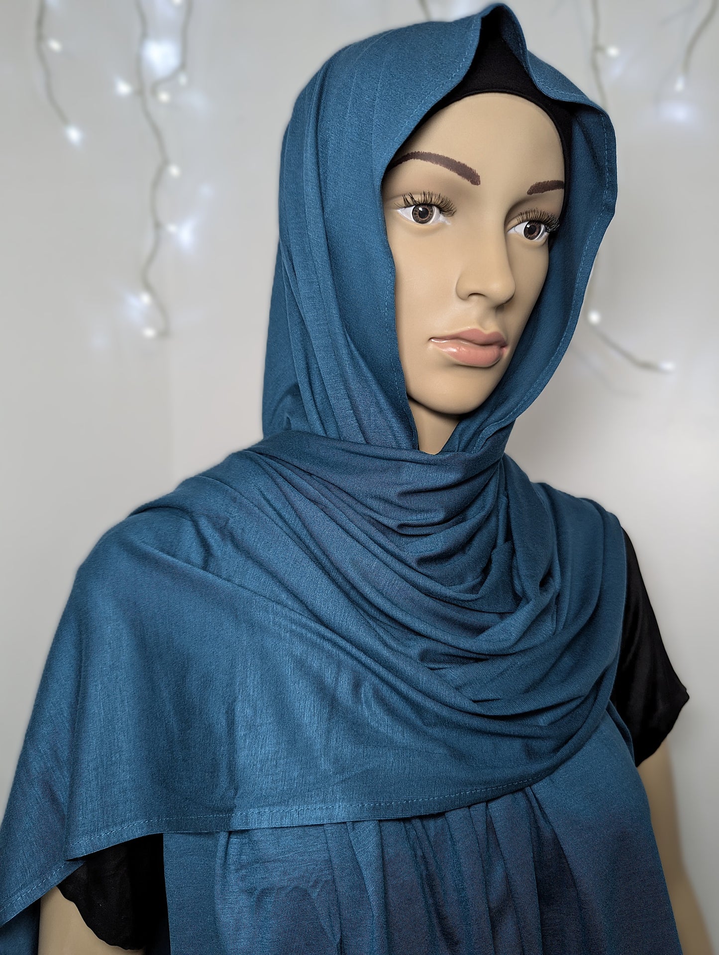 Plain Jersey Scarf -- Zinc