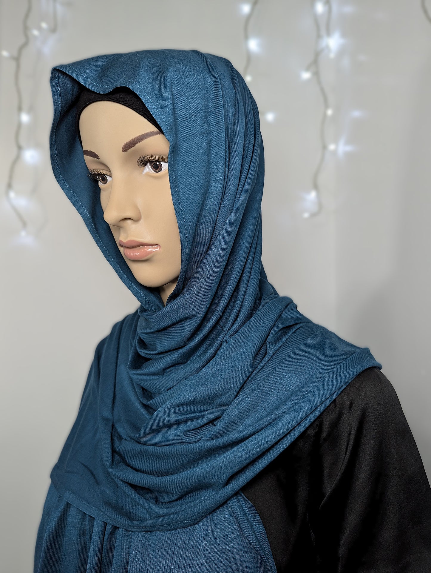 Plain Jersey Scarf -- Zinc