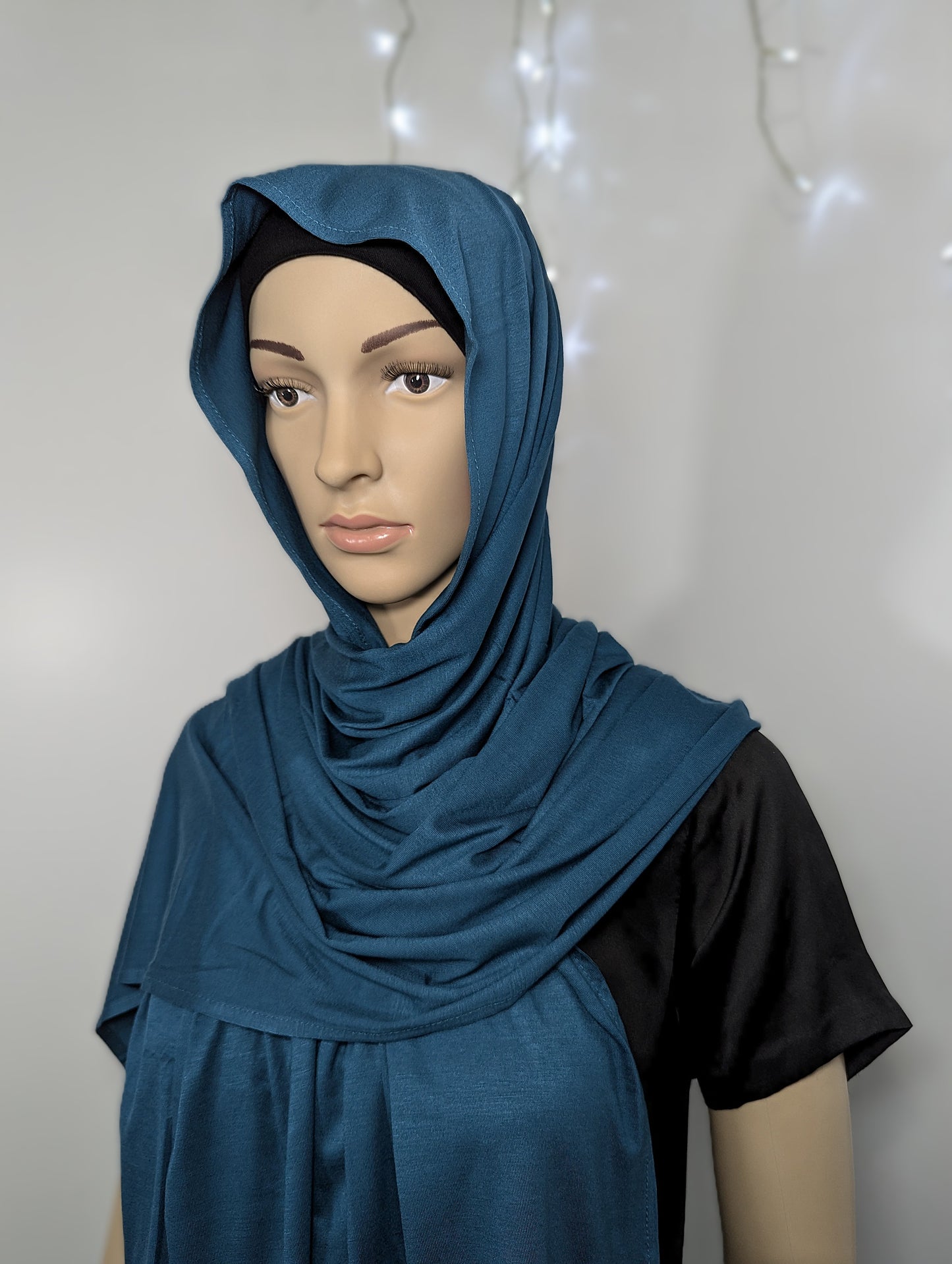 Plain Jersey Scarf -- Zinc