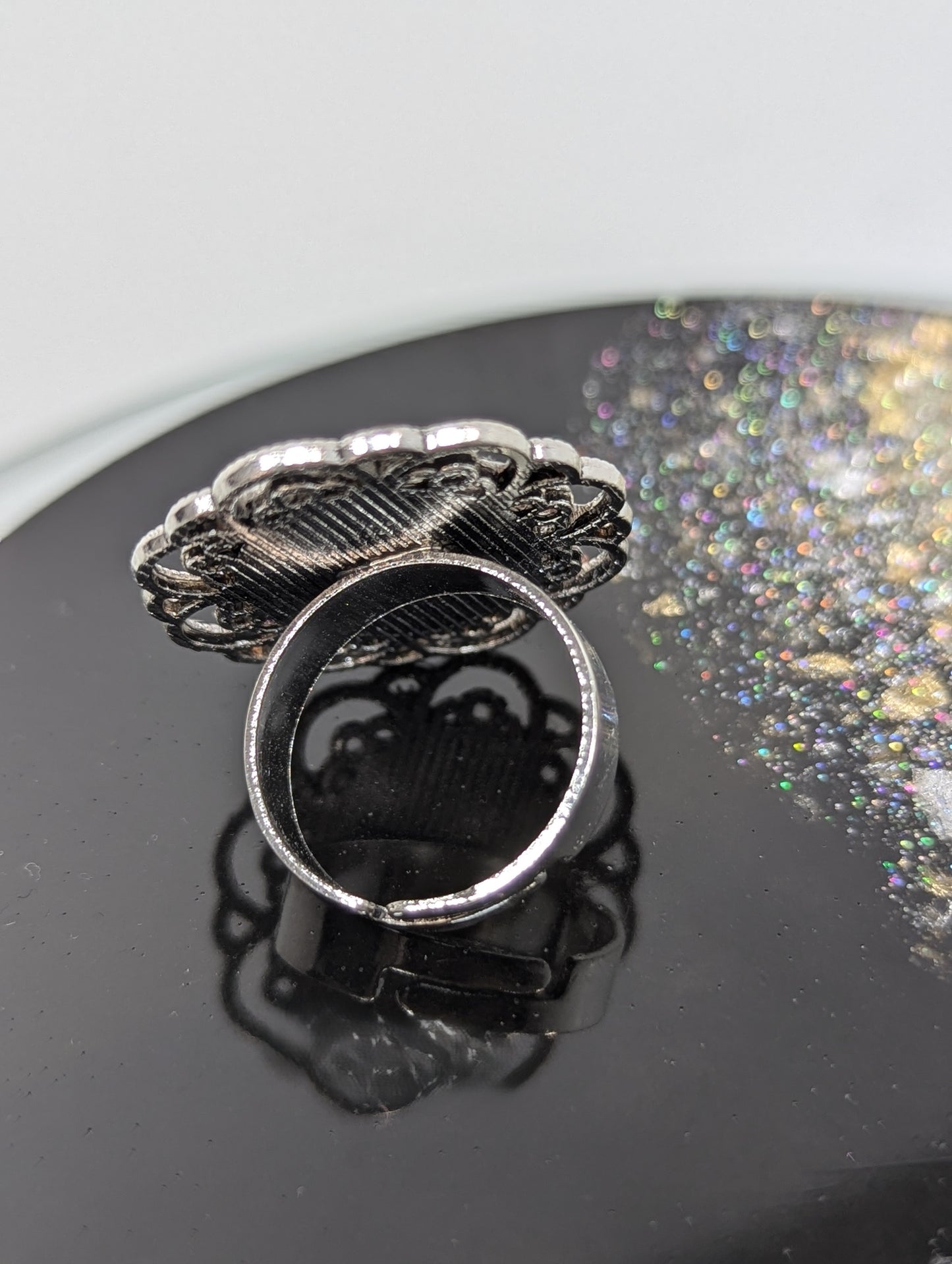 Multi-Stones Resin Ring