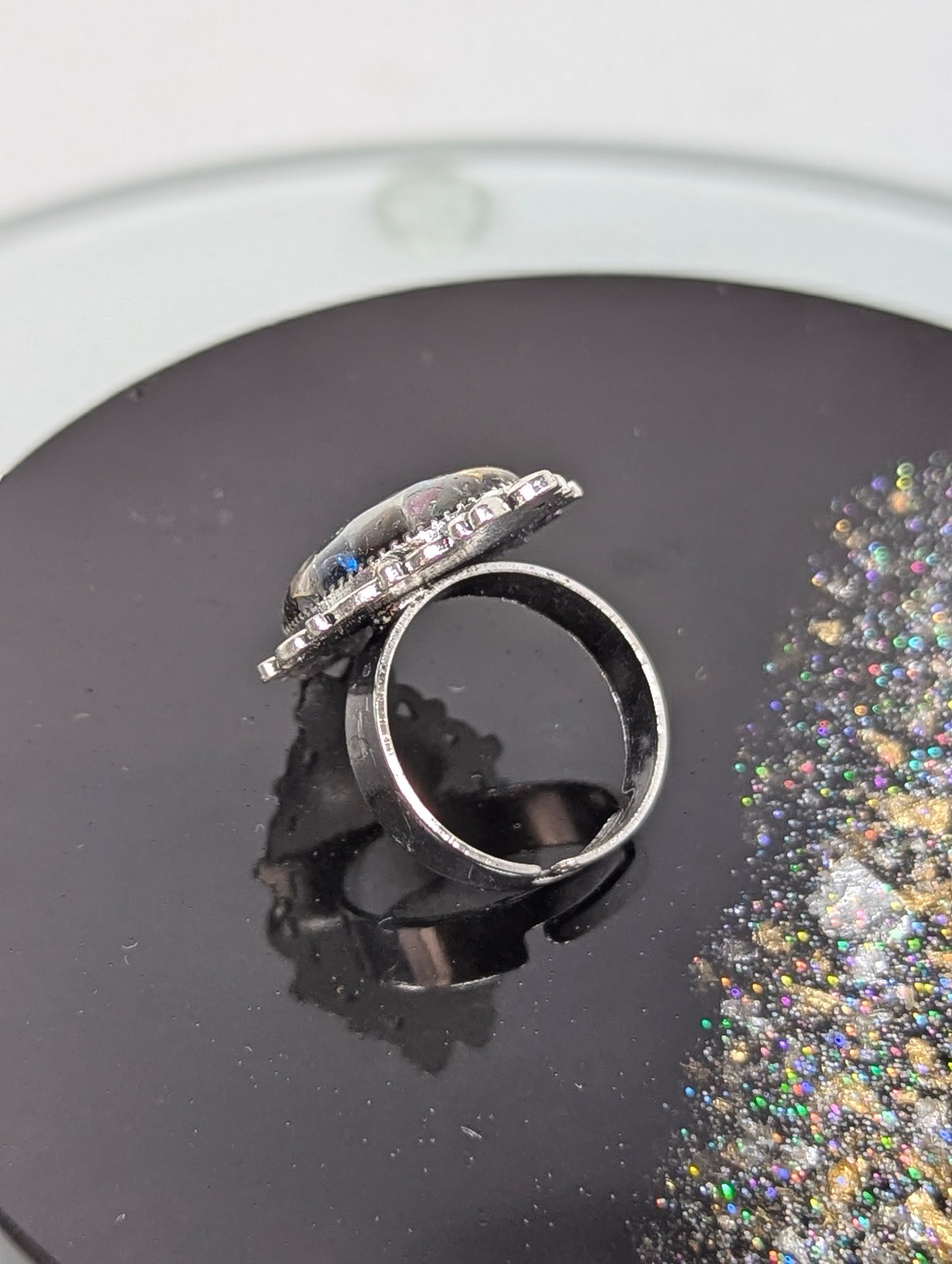 Mix Stones Resin Ring