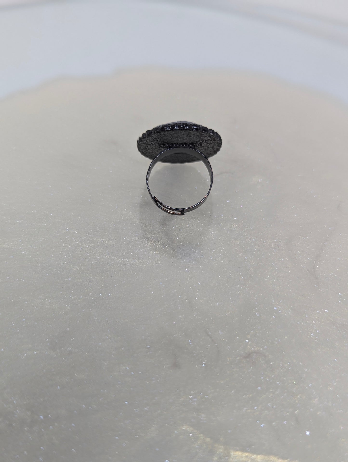 Mixed Stones Resin Ring