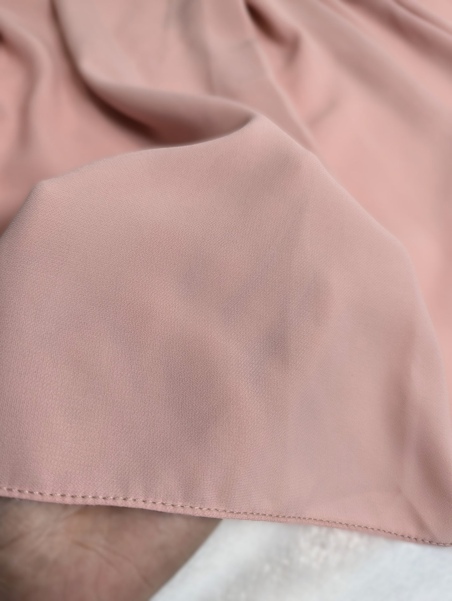Plain Chiffon Scarf -- Pink
