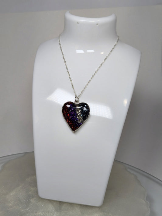 Mix Stones Resin Necklace