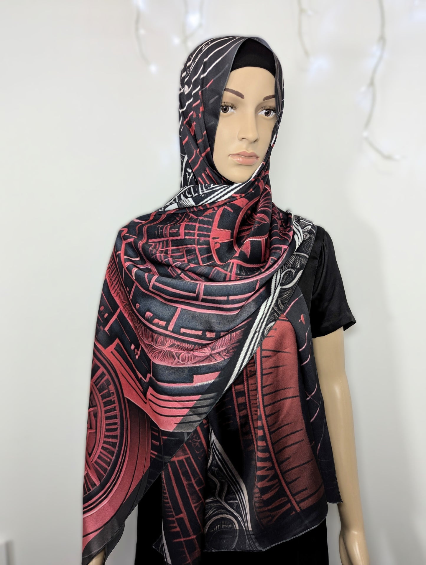 Scarf .01 Pixeled Pattern