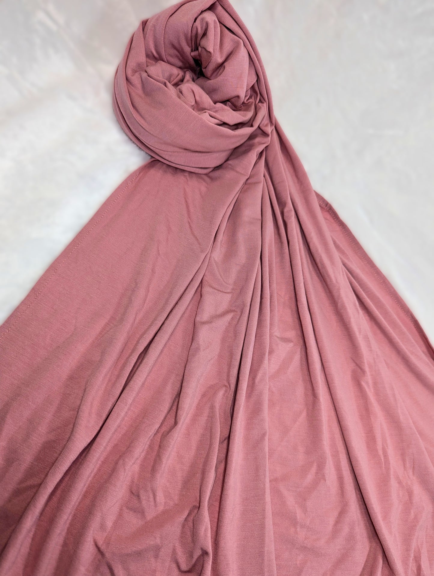 Plain Jersey Scarf -- Pink
