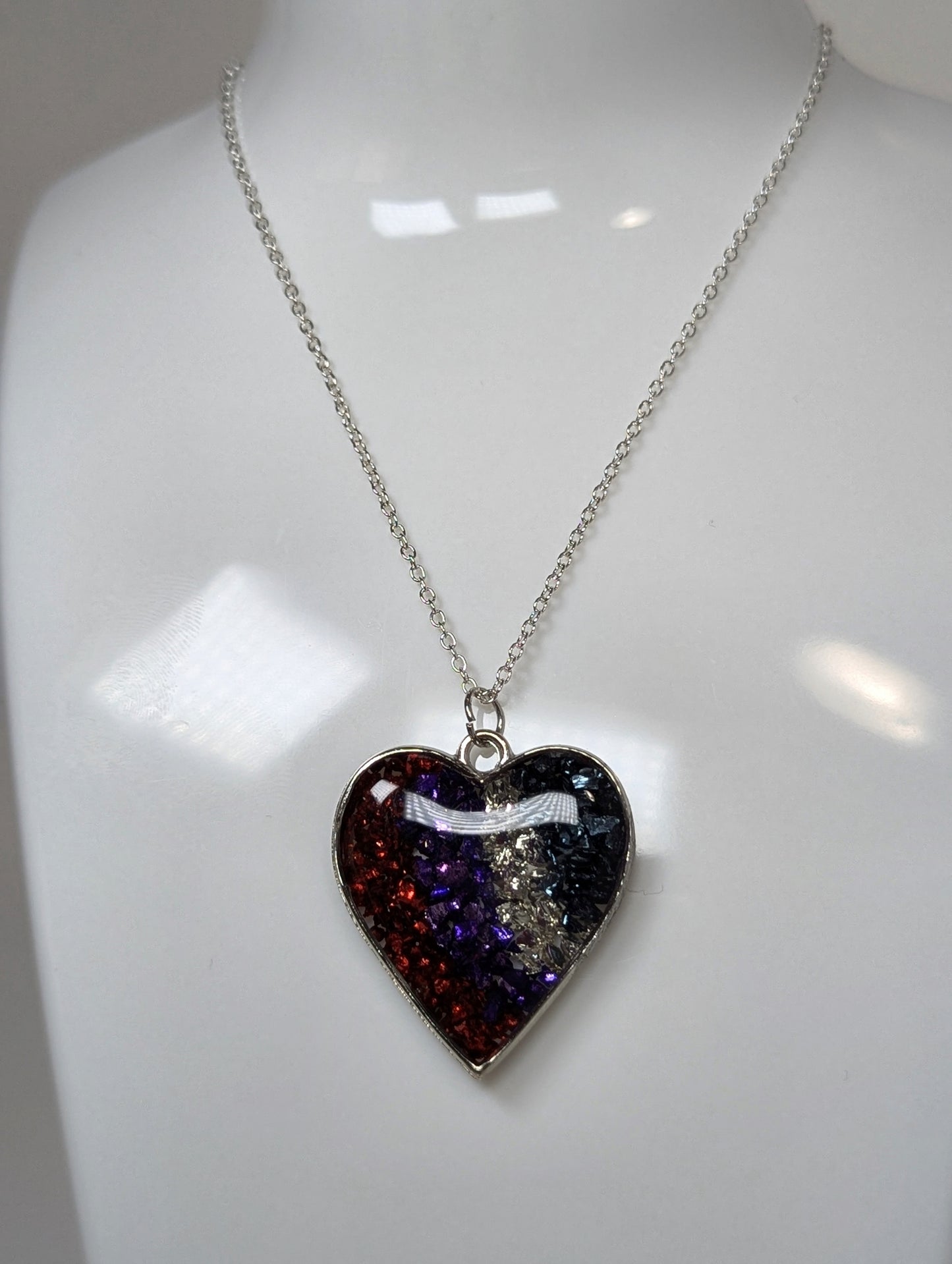 Mix Stones Resin Necklace