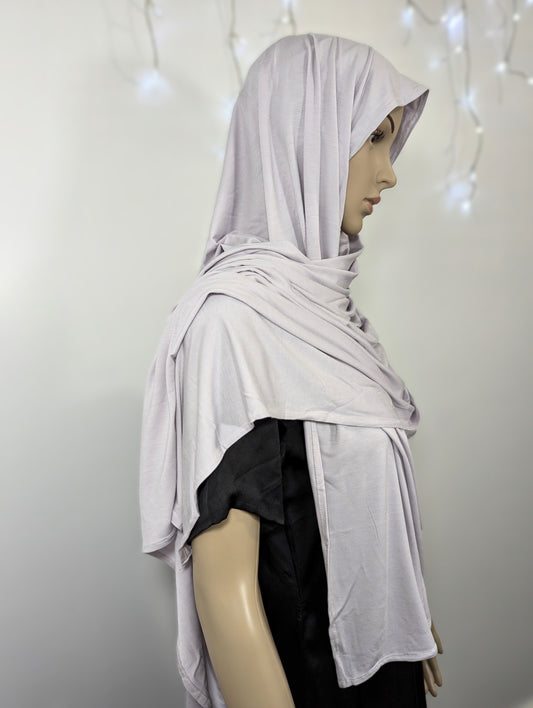 Plain Jersey Scarf -- Lavender