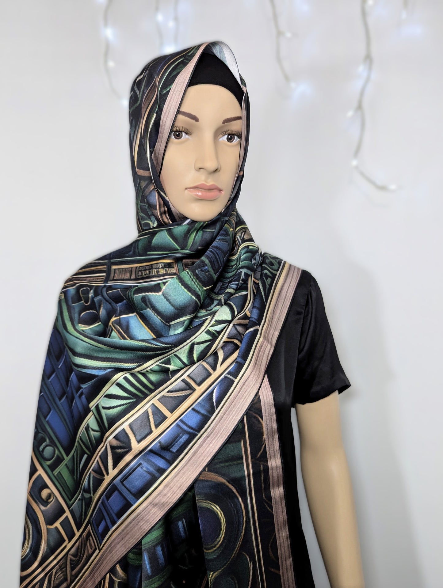 Scarf .04 Pixeled Pattern
