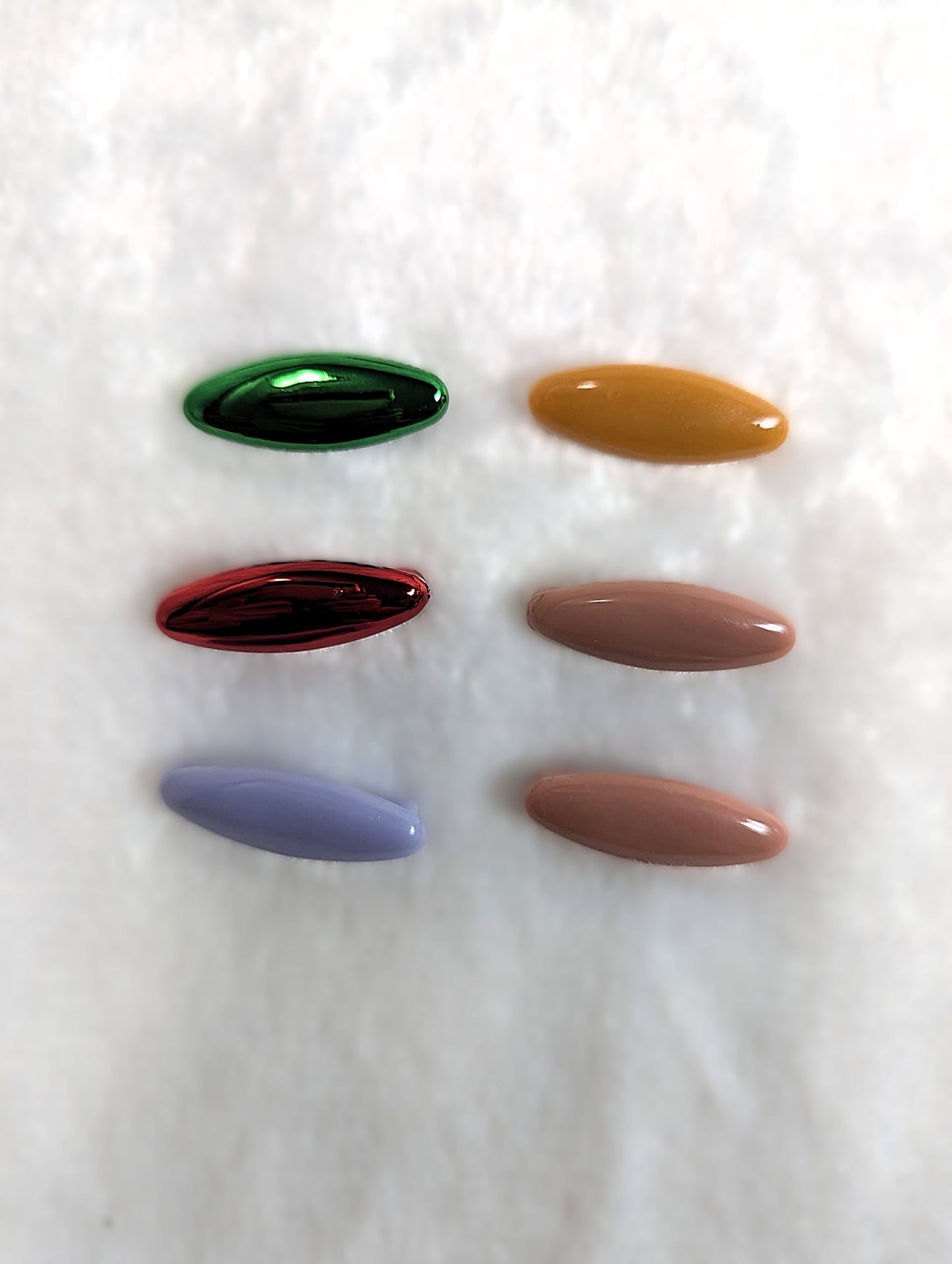 Plastic Safety Pins Various Colors
