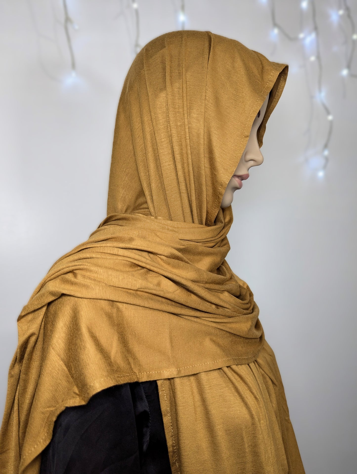 Plain Jersey Scarf -- Camel