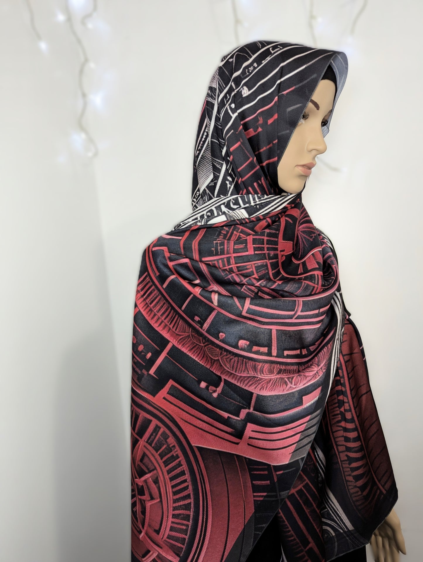 Scarf .01 Pixeled Pattern