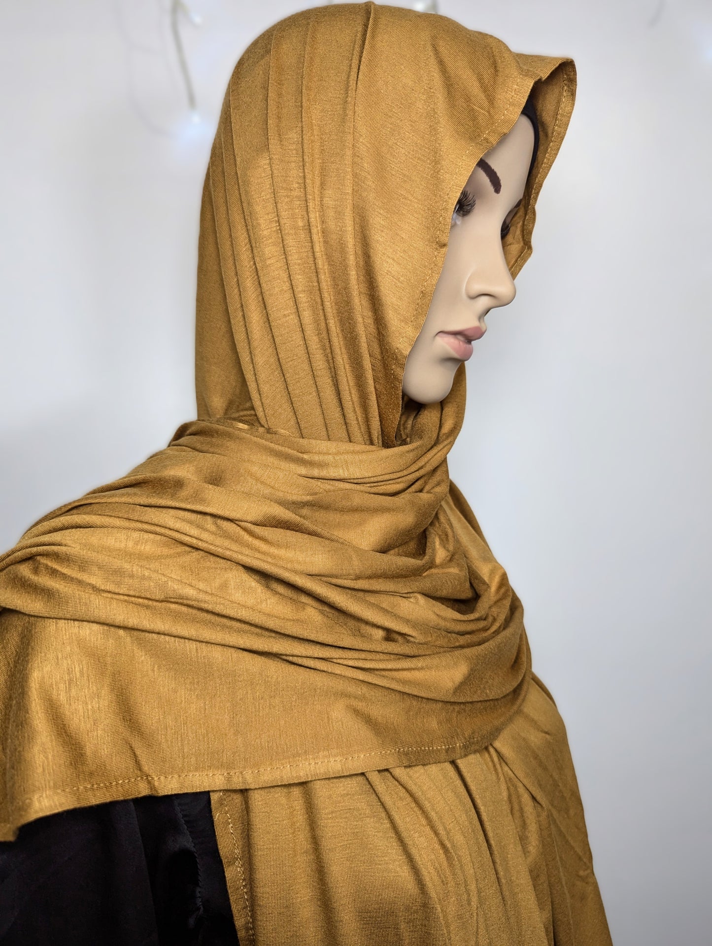 Plain Jersey Scarf -- Camel