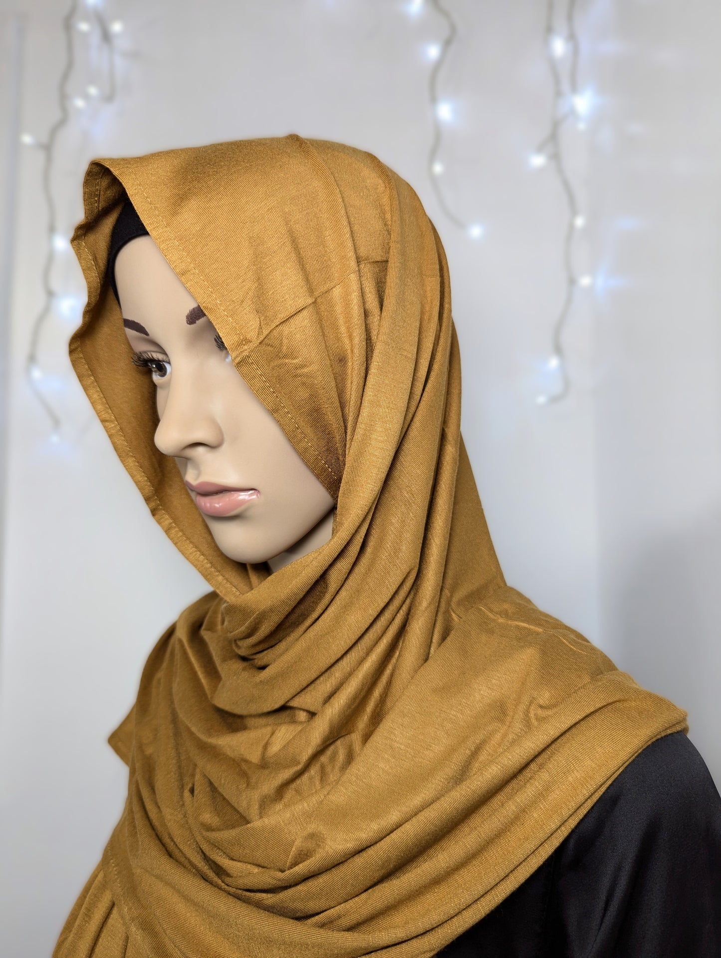 Plain Jersey Scarf -- Camel