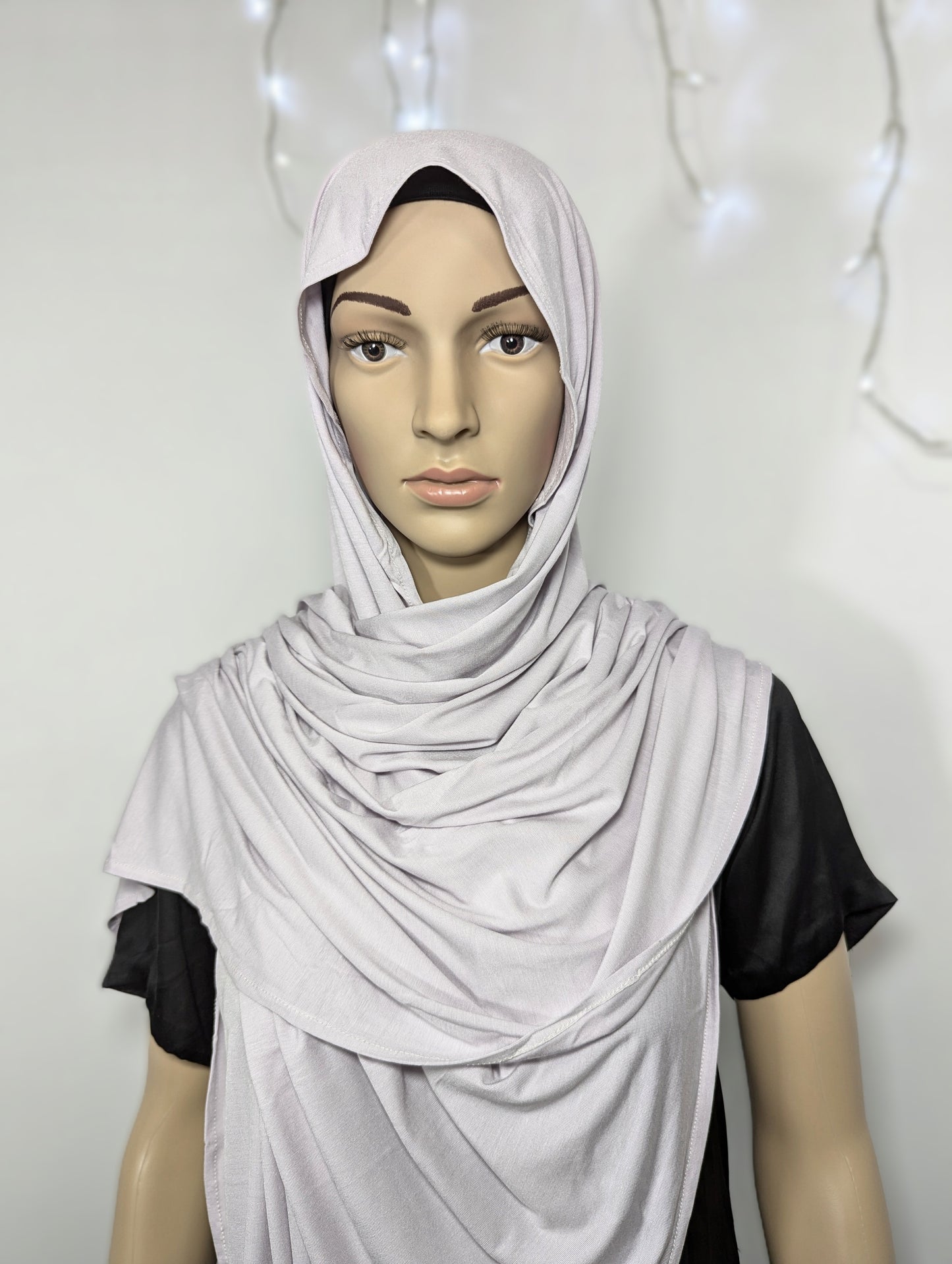 Plain Jersey Scarf -- Lavender