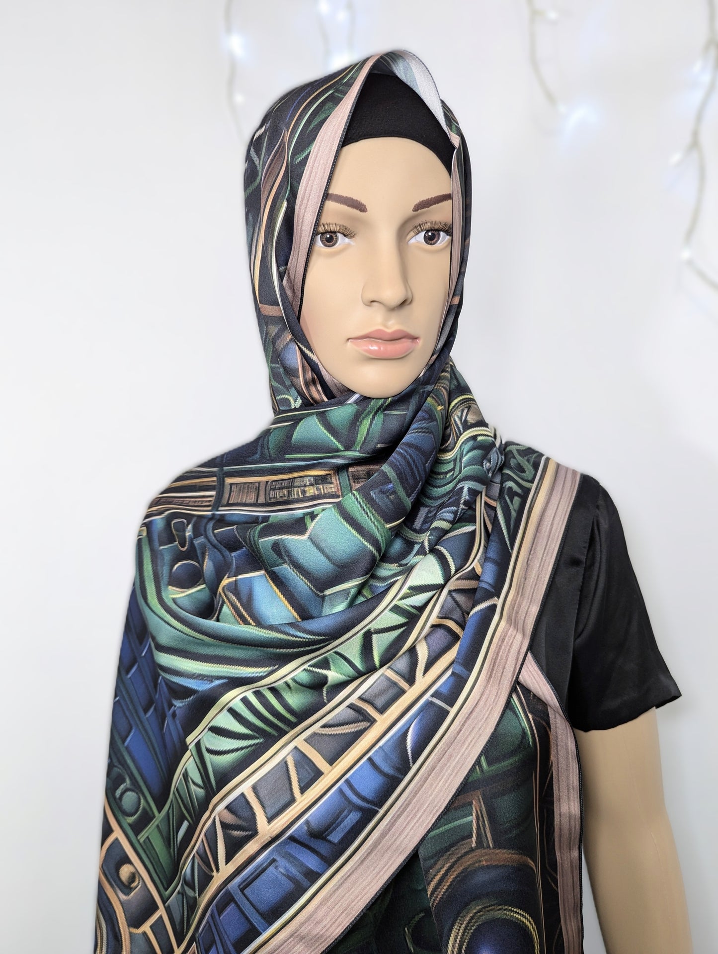 Scarf .04 Pixeled Pattern
