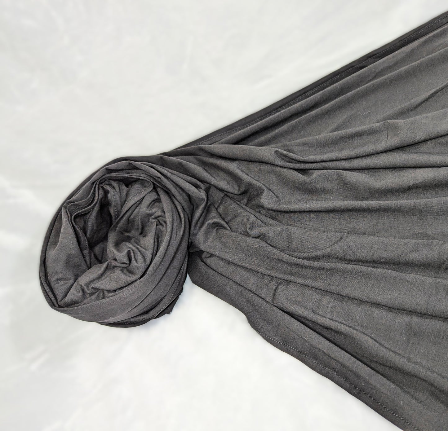 Plain Jersey Scarf -- Black