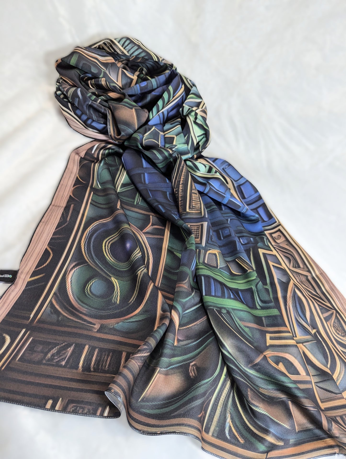 Scarf .04 Pixeled Pattern