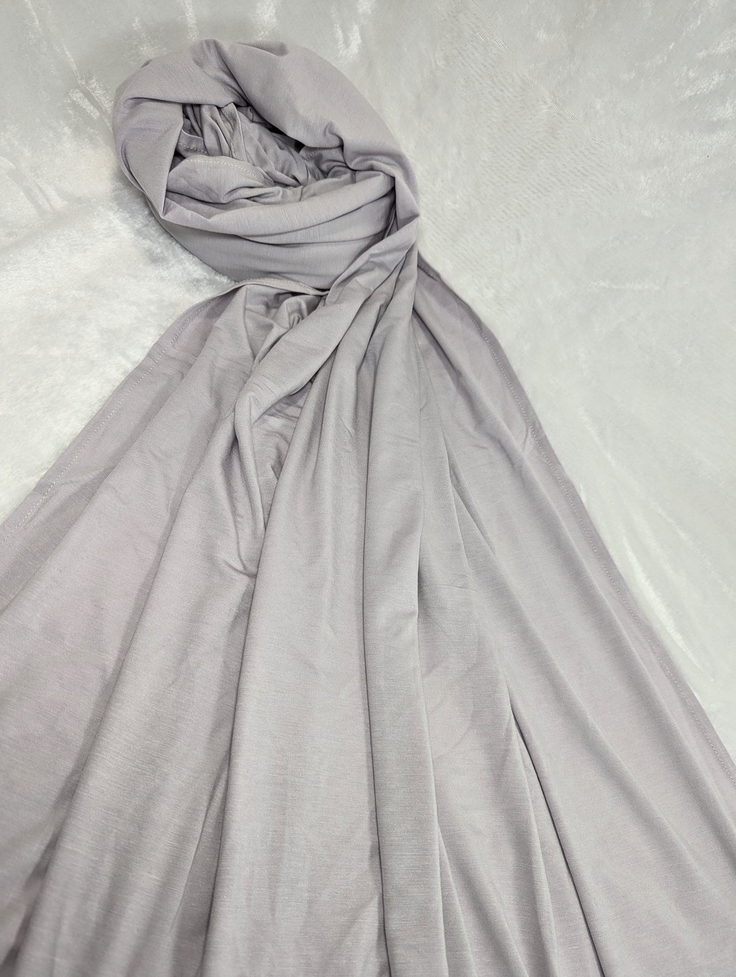 Plain Jersey Scarf -- Lavender