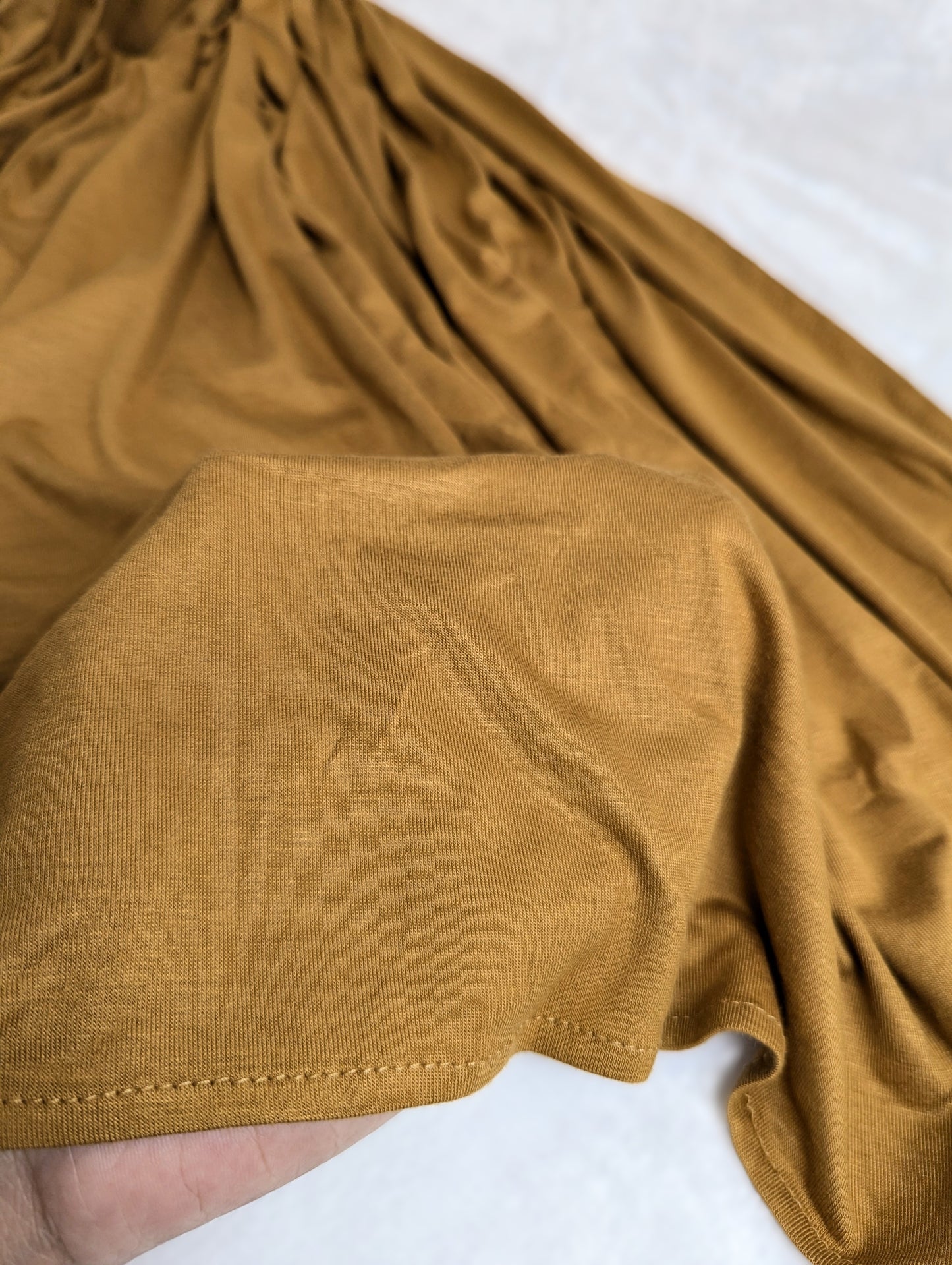 Plain Jersey Scarf -- Camel