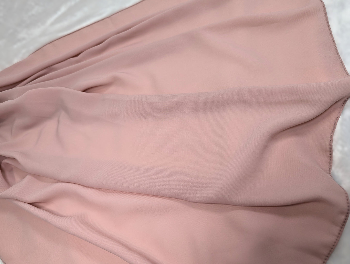 Plain Chiffon Scarf -- Pink