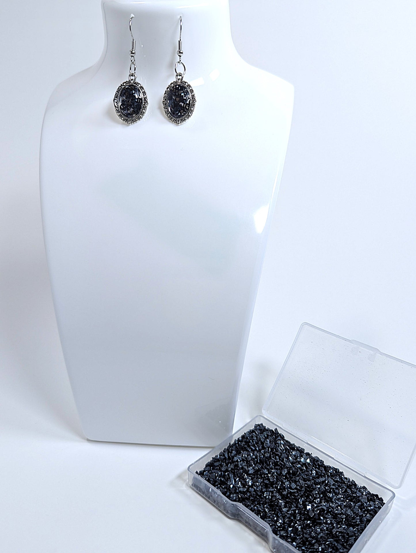Resin Stone Earrings