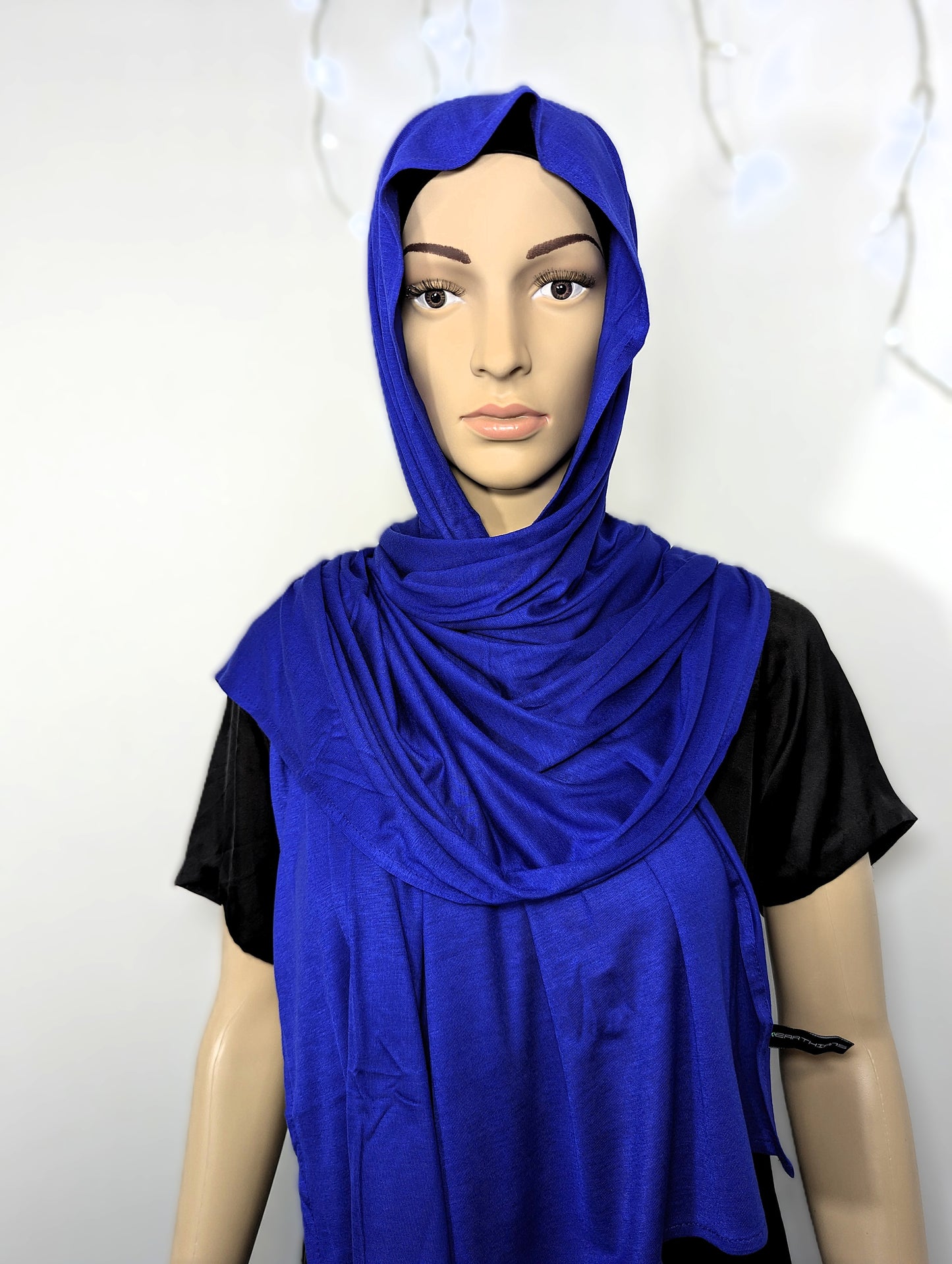 Plain Jersey Scarf -- Royal Blue