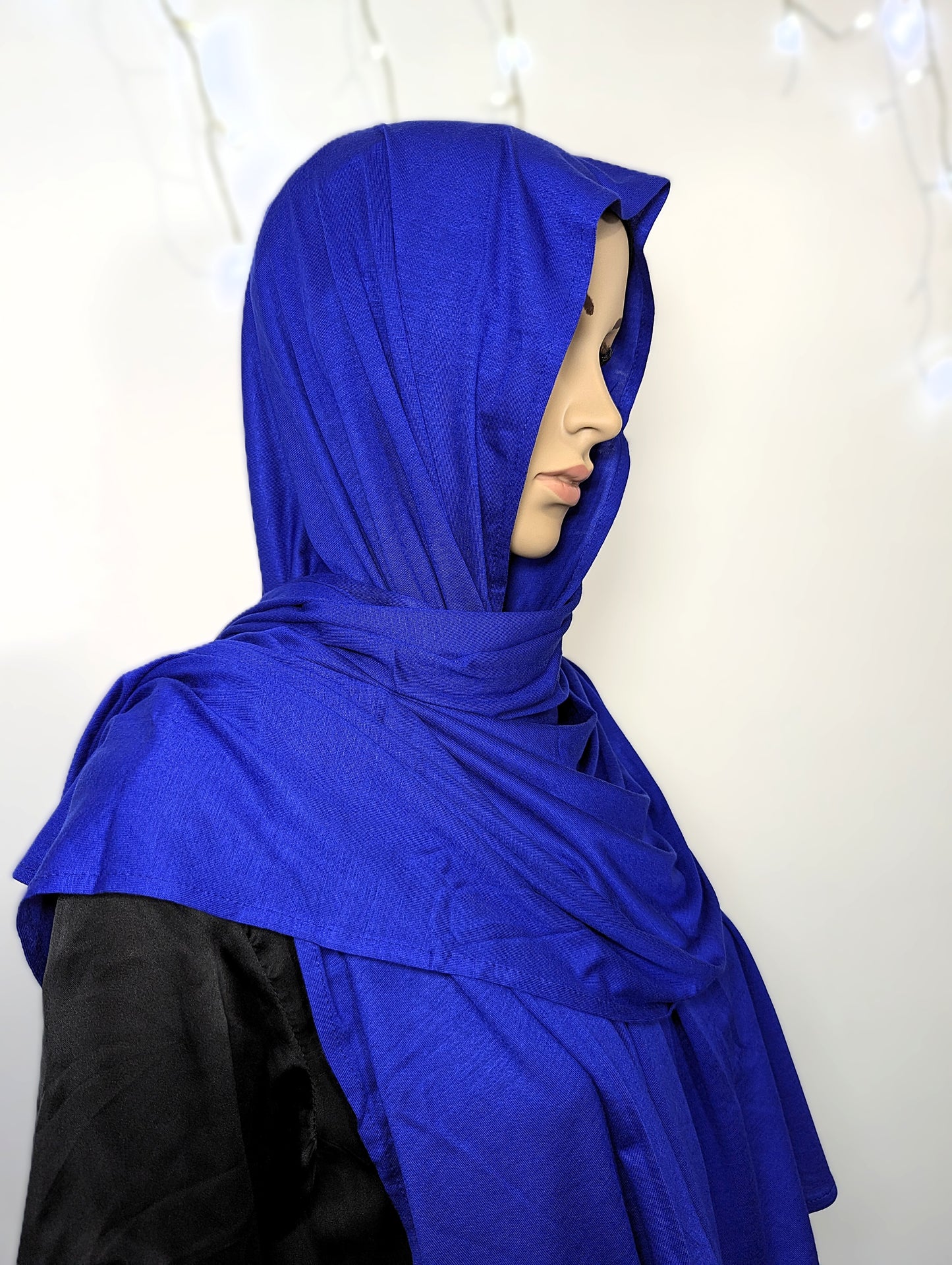 Plain Jersey Scarf -- Royal Blue