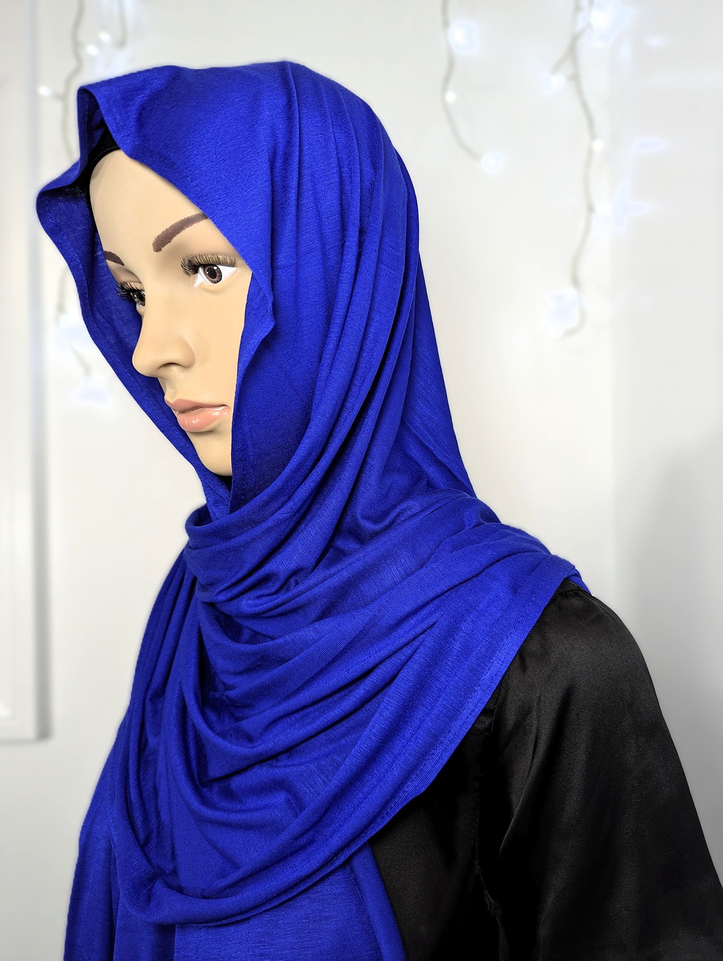 Plain Jersey Scarf -- Royal Blue