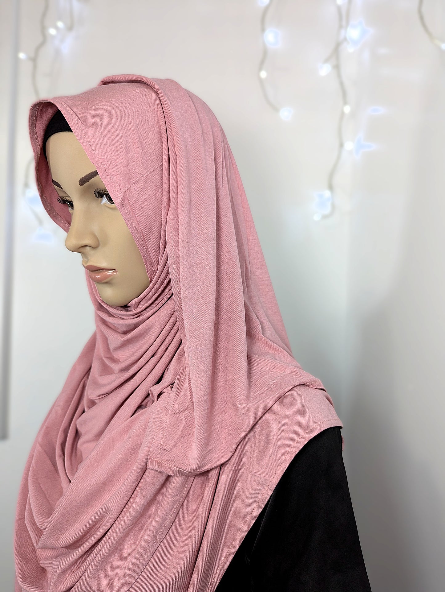Plain Jersey Scarf -- Pink