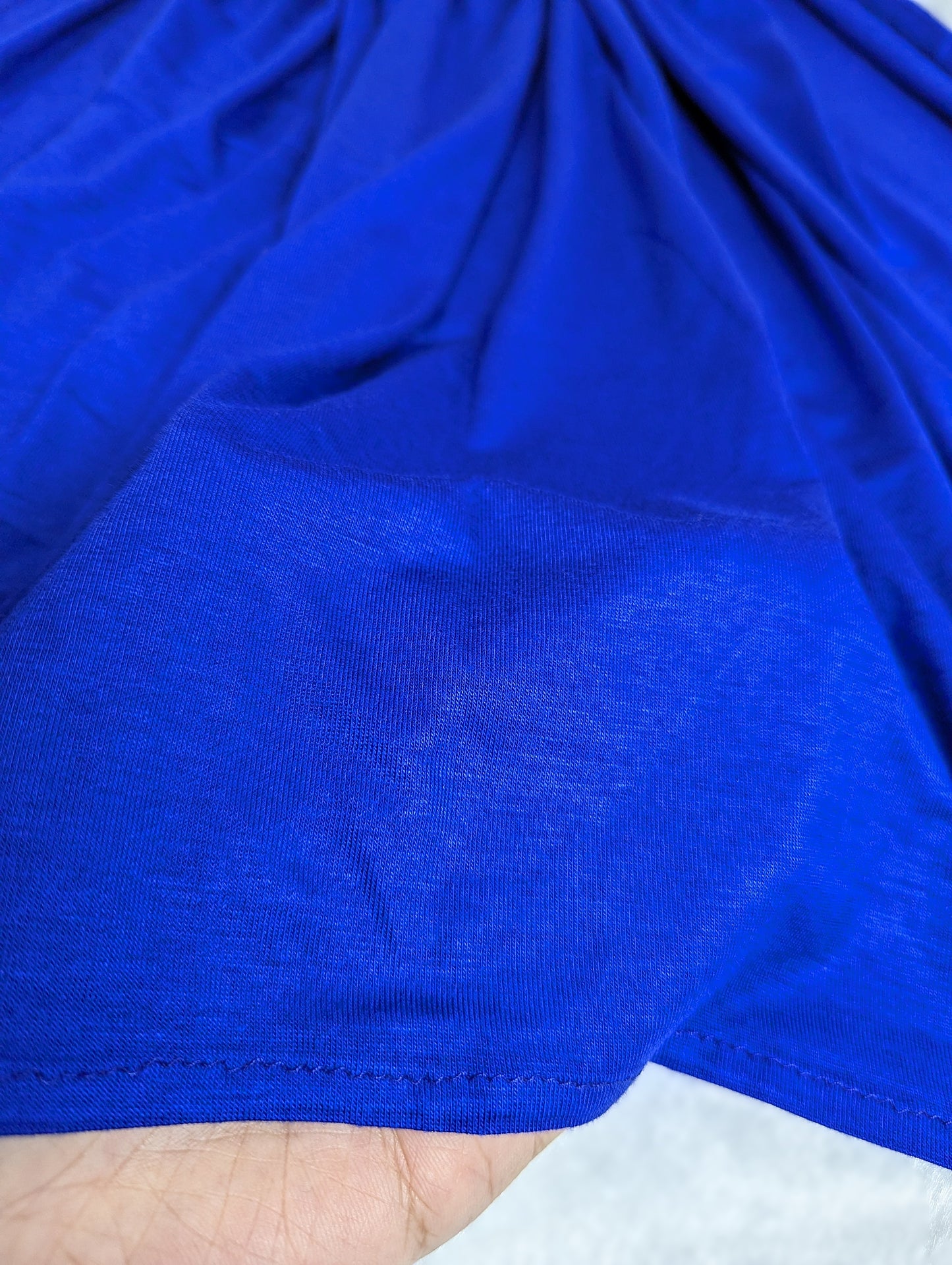 Plain Jersey Scarf -- Royal Blue