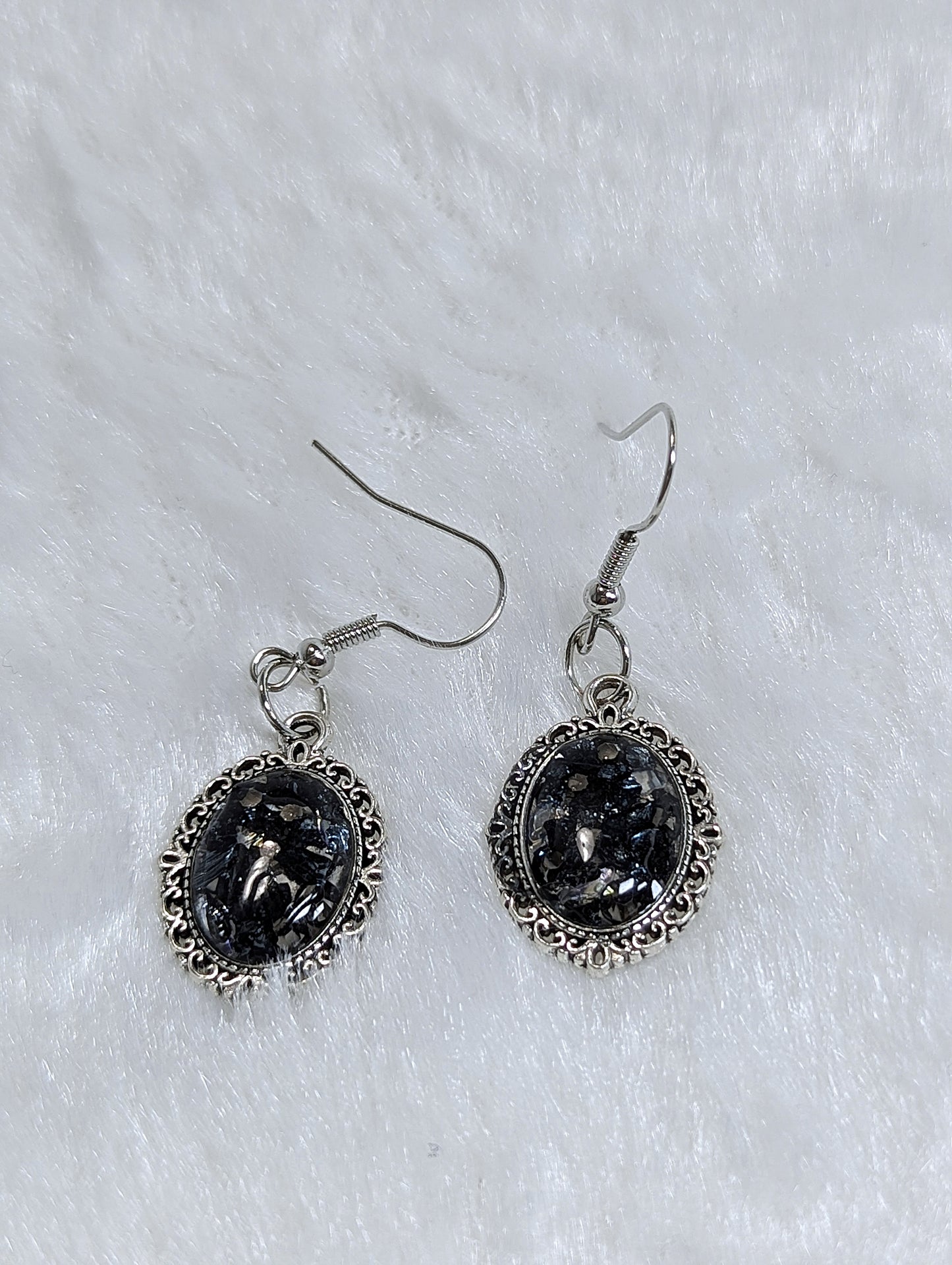 Resin Stone Earrings