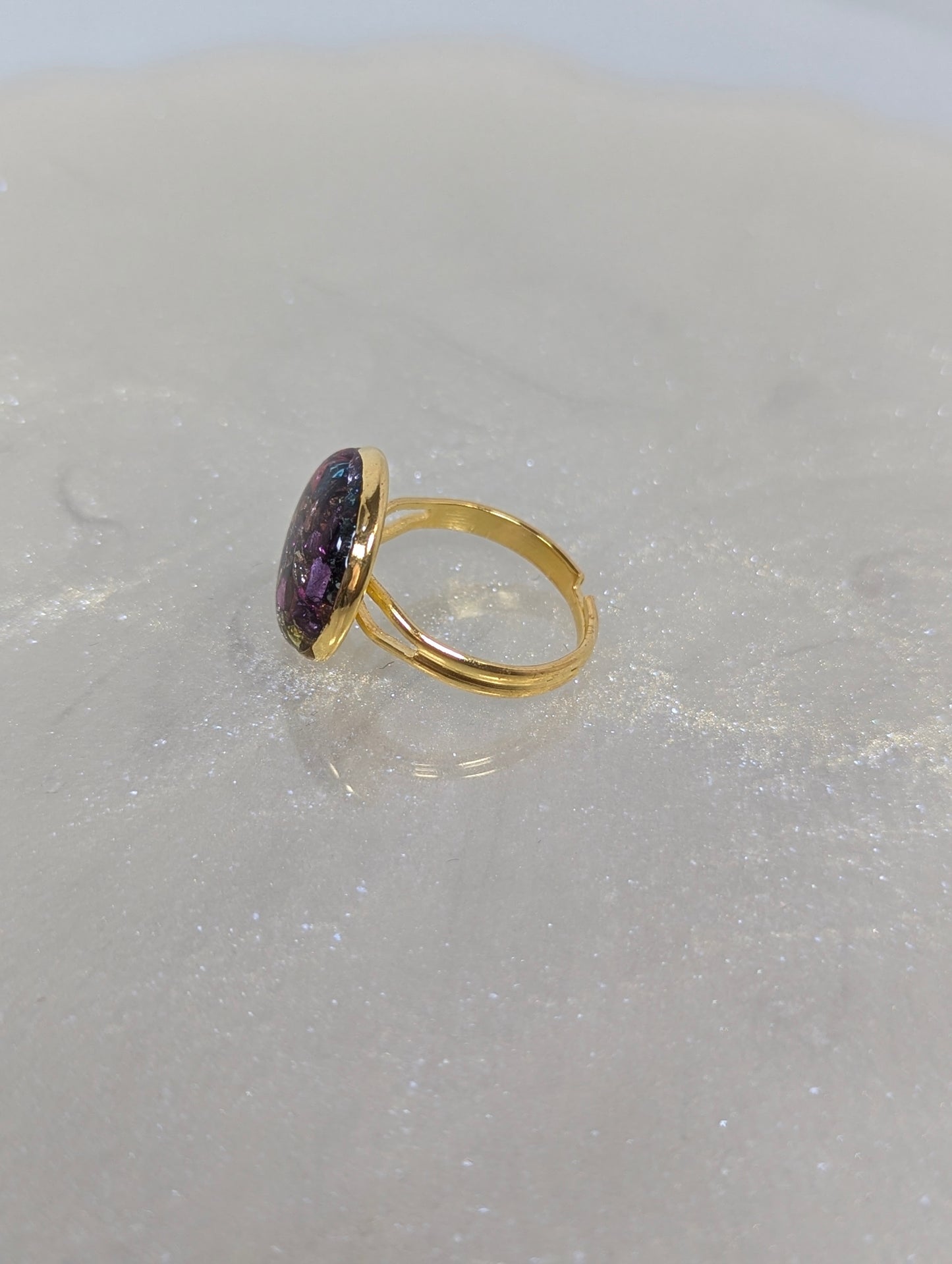 Multi-Stones Resin Ring