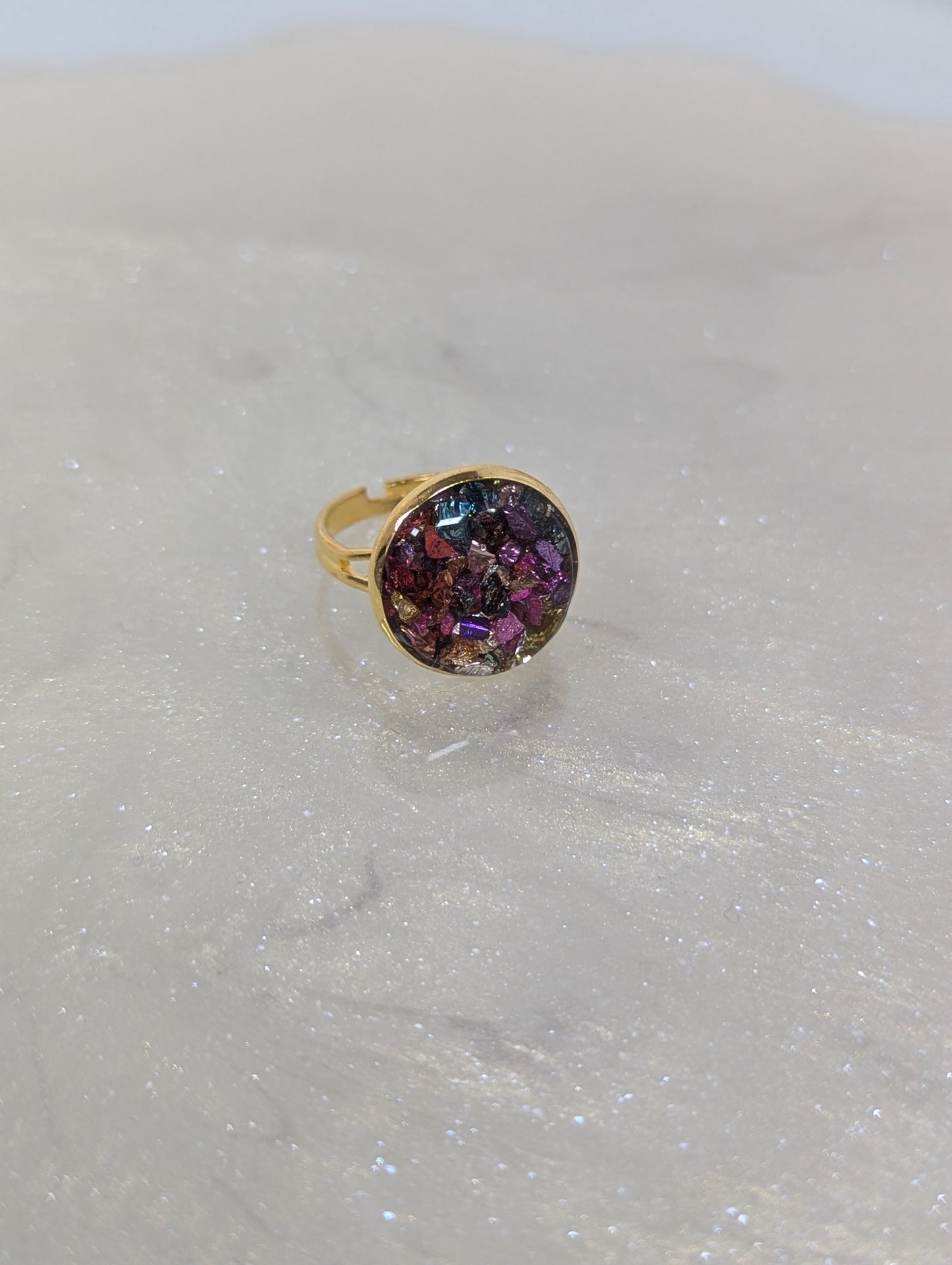 Multi-Stones Resin Ring
