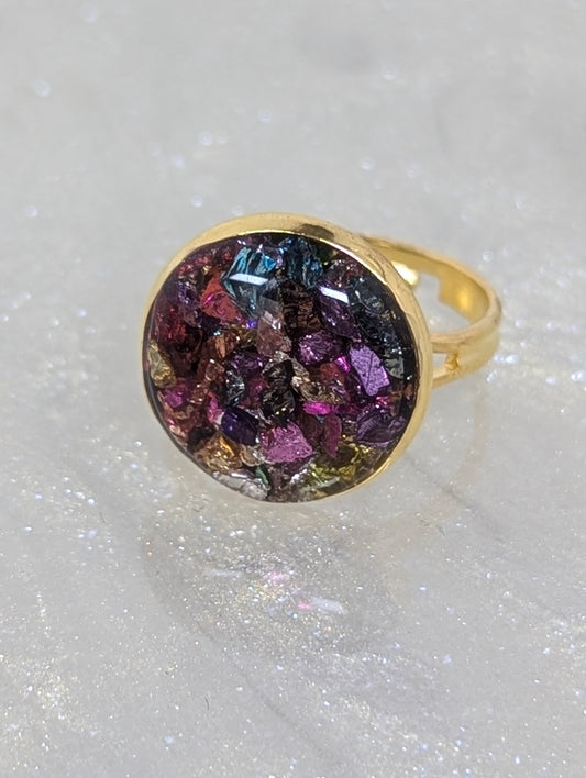 Multi-Stones Resin Ring