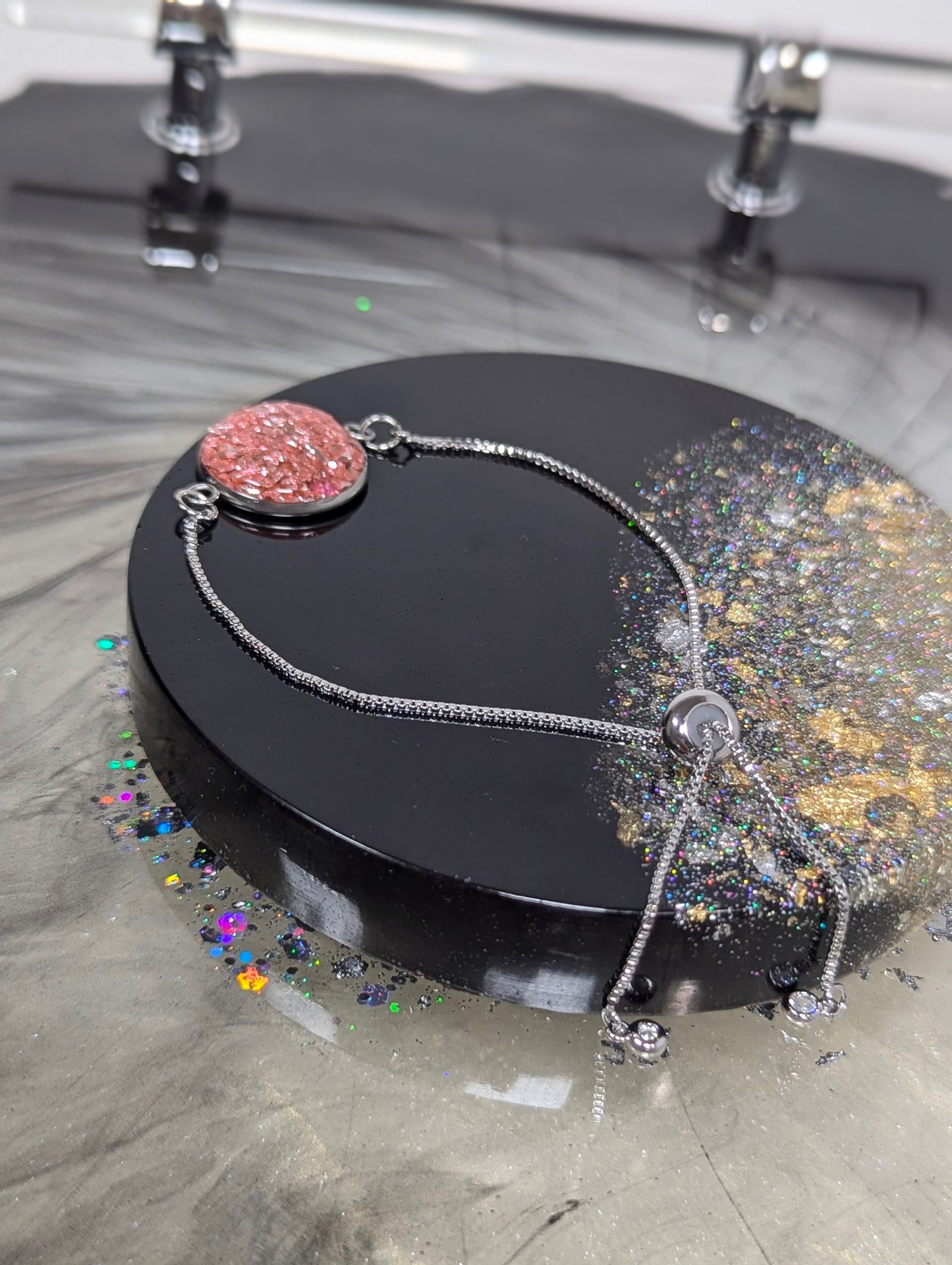 Pink Stones Bracelet