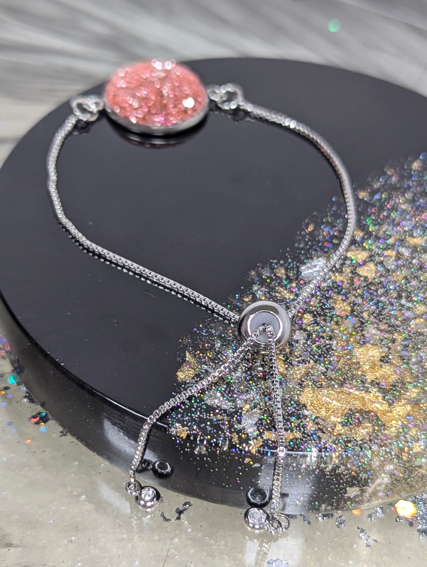 Pink Stones Bracelet