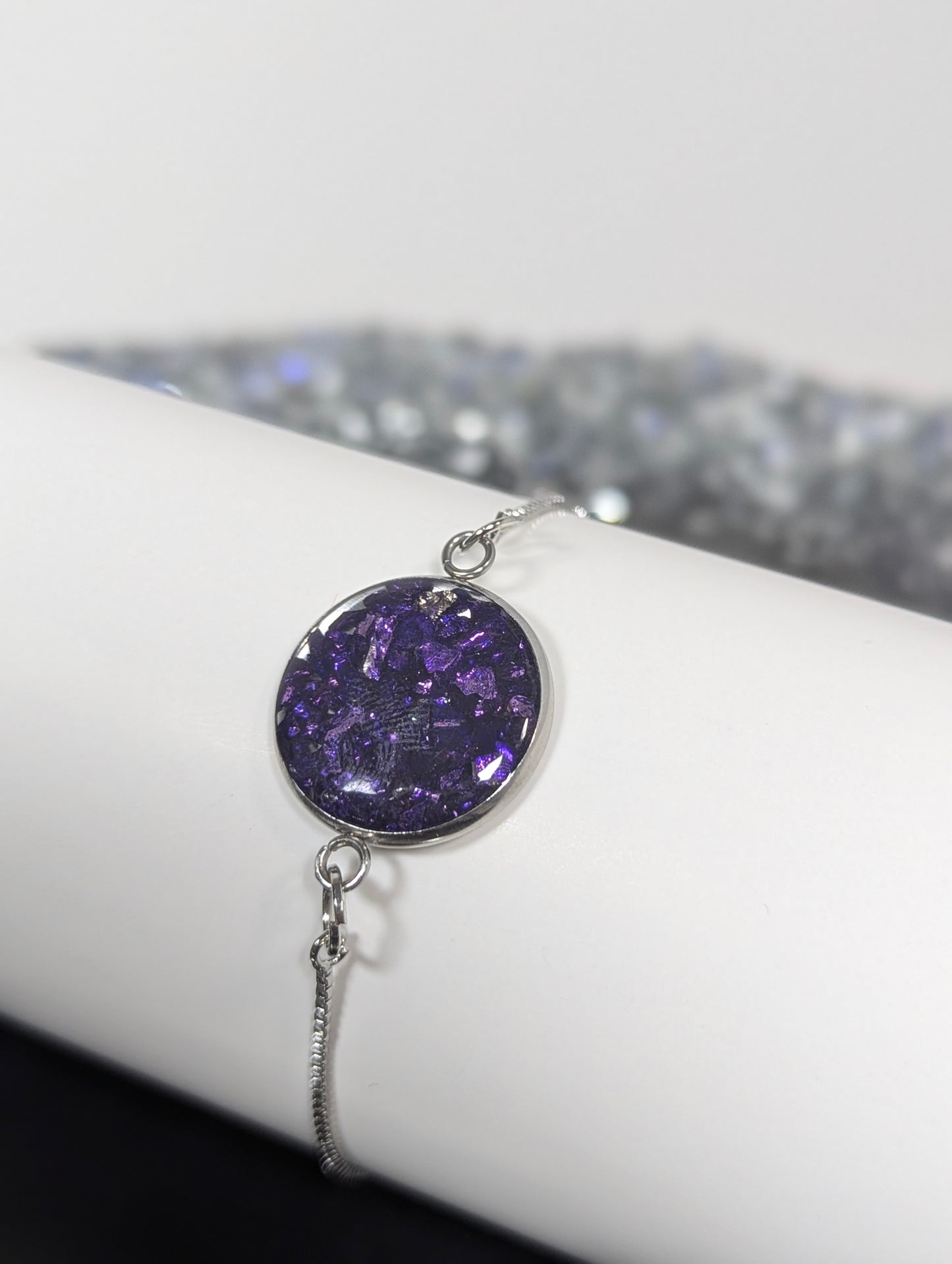 Purple Stones Bracelet