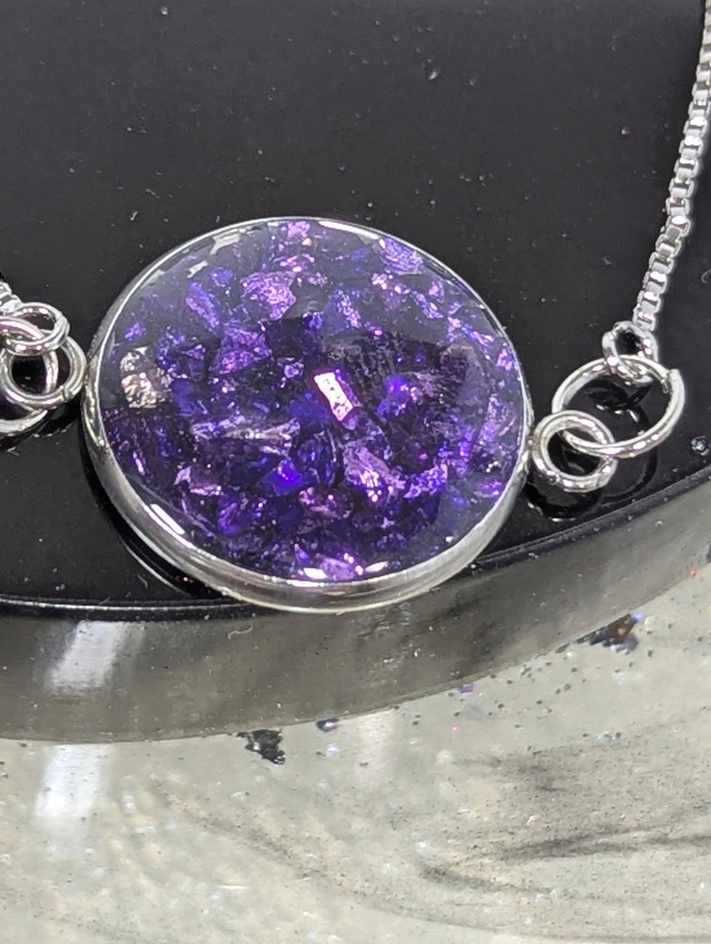 Purple Stones Bracelet