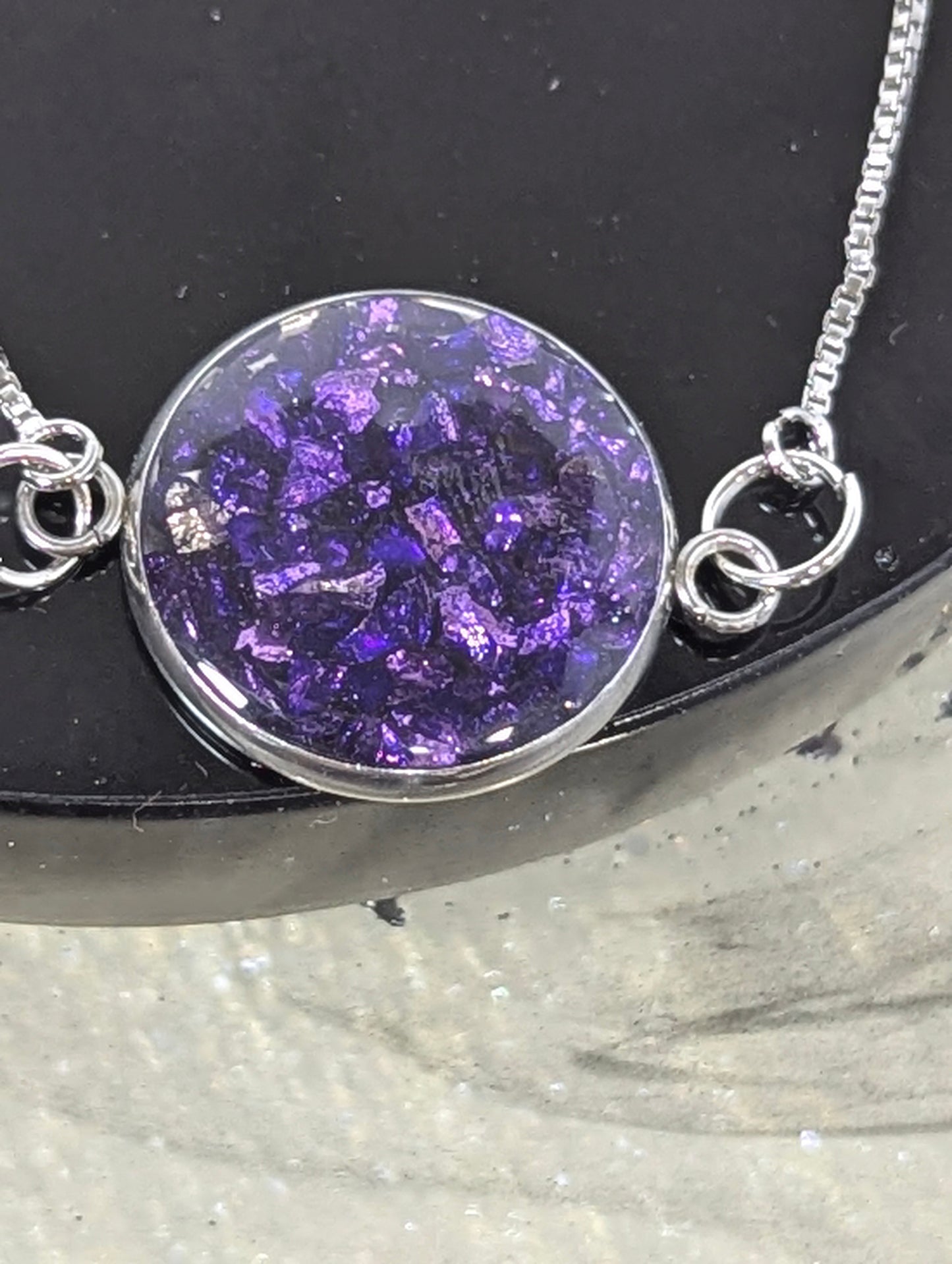 Purple Stones Bracelet