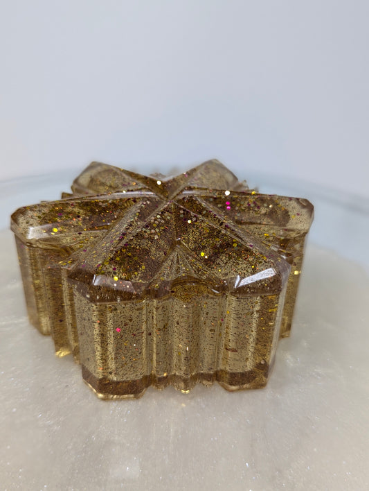 Champagne Glitter Jewelry Box