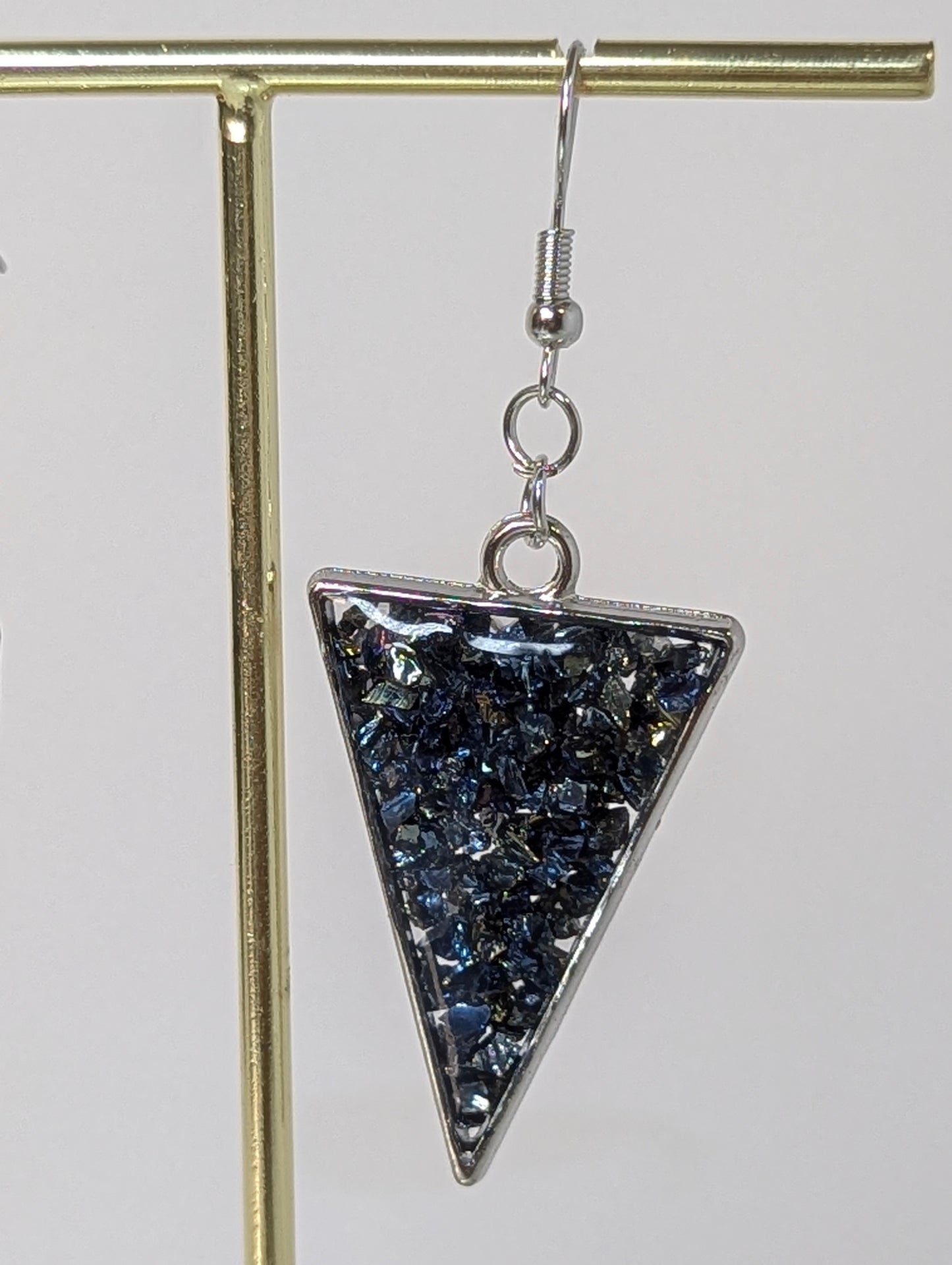 Broken Stones Resin Earrings
