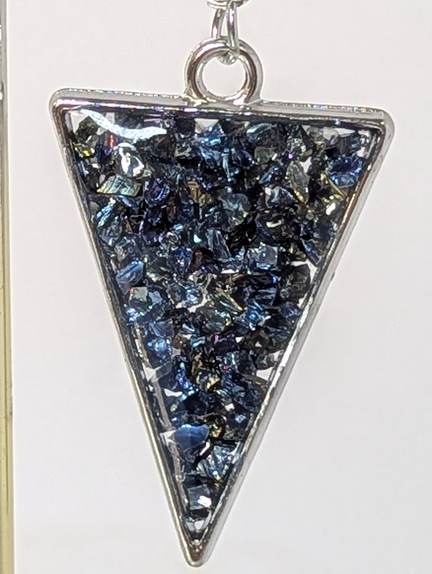 Broken Stones Resin Earrings