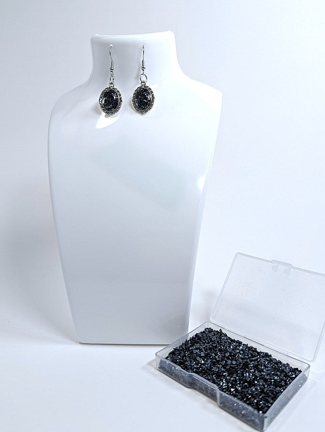 Resin Stone Earrings